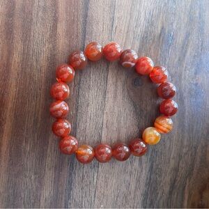 Carnelian Crystal Bracelet